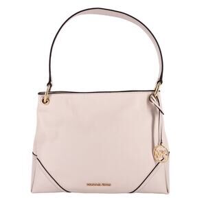 MICHAEL KORS NWT Nicole leather shoulder bag handbag purse Vanilla